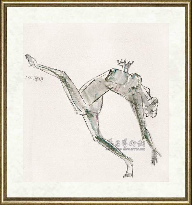 曹力_黑人舞蹈①_br_BLACK DANCERⅠ